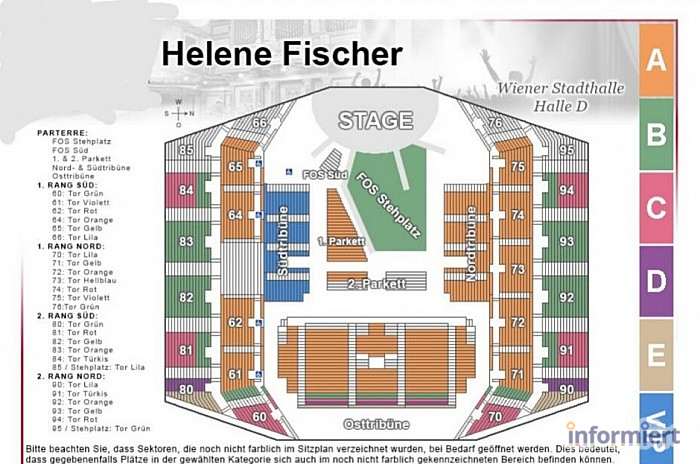 Top Tickets Helene Fischer Konzert am Dienstag den 13.02.2018