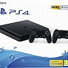 PlayStation 4 - Konsole (500GB, schwarz, E-Chassis) inkl. 2. DualShock Controller