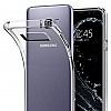Samsung Galaxy S8 Hülle, Spigen® [Liquid Crystal] Soft Flex Silikon [Crystal Clear] Transparent Ultra Dünn Schlank Bumper-Style Handyhülle Premium Kratzfest 