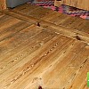 Alte Fußbodenbretter