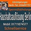 80 Euro Haushaltsauflösung Berlin – Professional Service.