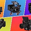 Canon, Nikon, Sony, Panasonic, JVC, Blackmagic, 