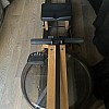 Water Rower Rudergerät, Eiche, neu