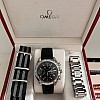 OMEGA Speedmaster schwarzes Zifferblatt Herrenuhr