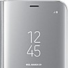 Samsung EF-ZG950CSEG Clear View Hülle (geeignet für Samsung S8), Silber